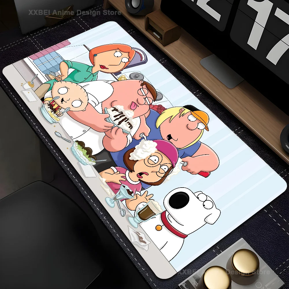 Anime F-Family Guy Mouse Mat Desk Mat With Pad Gaming Accessories Prime Gaming XXL Keyboard Pad Padding Mat