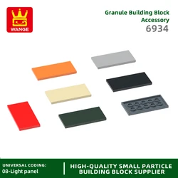 Wange 47Pcs/lot Tile Plates 3x6 Light Panel Building Block Moc Color Accessories Compatible with Brick DIY Children's Toy