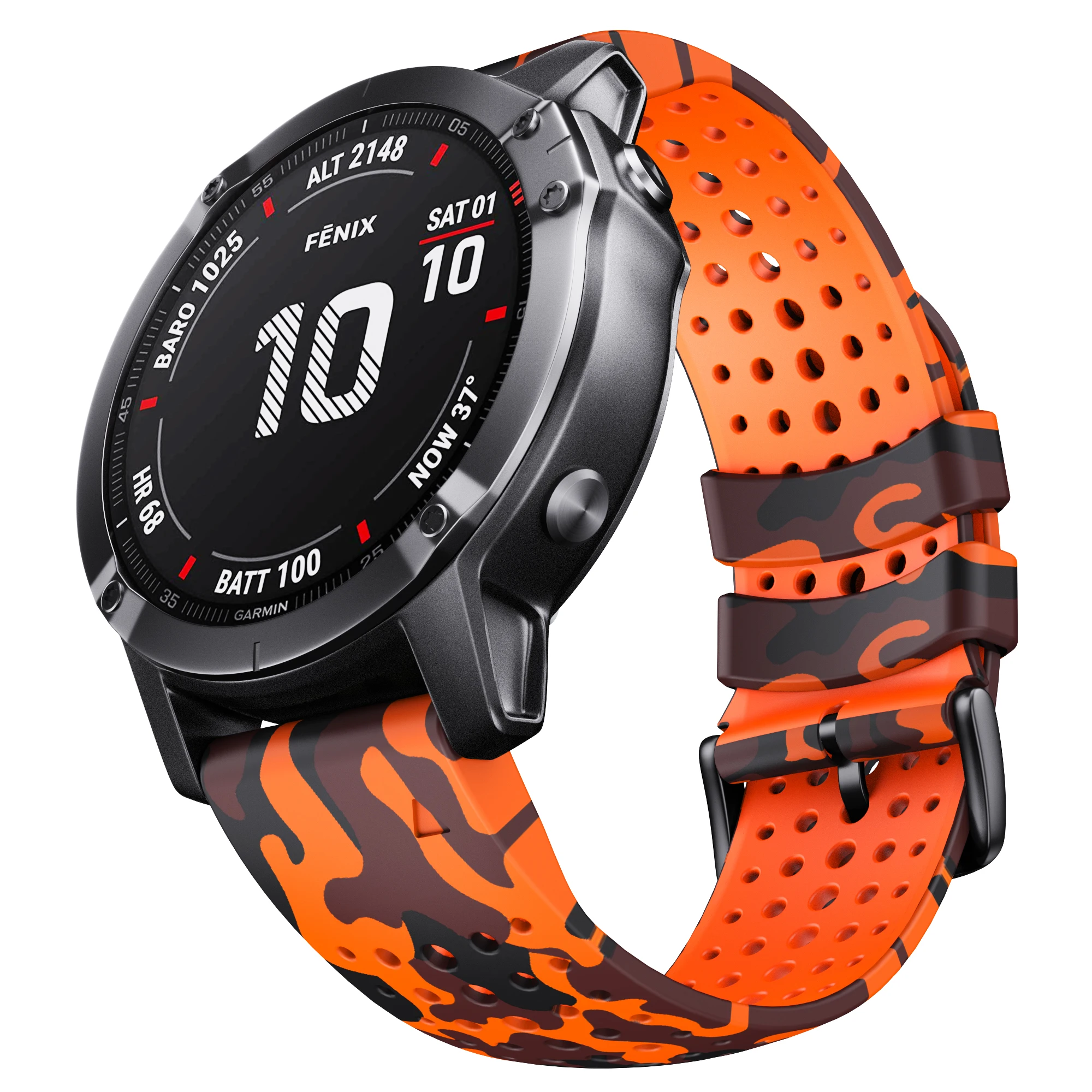 

ANBEST 22 26 мм ремешок для Garmin Fenix7/6X/6X Pro силиконовый ремешок для Fenix 5/6/Instinct 1/2 быстросъемный Браслет спортивный браслет