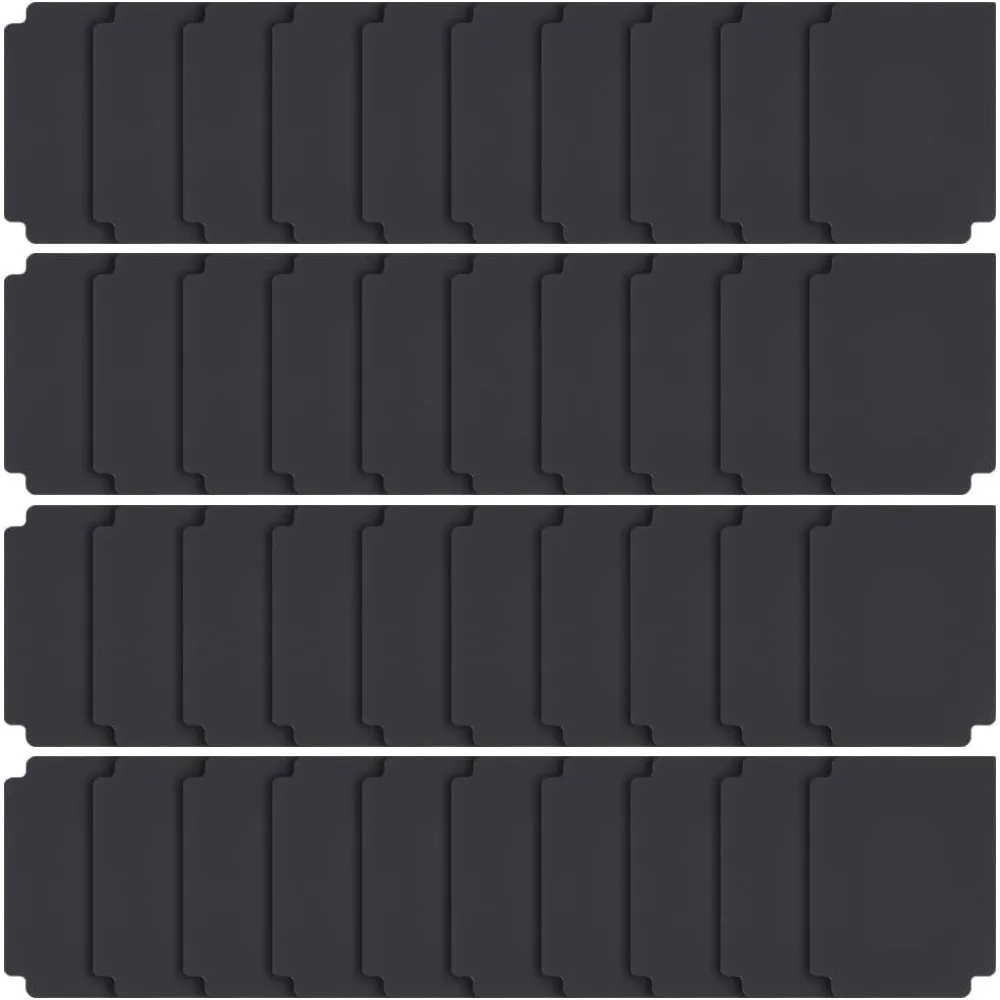 

Разделители для коллекционных карточек Черный сепаратор Сортировочный лоток Пластиковые разделители Набор для изготовления карточек для настольной игры