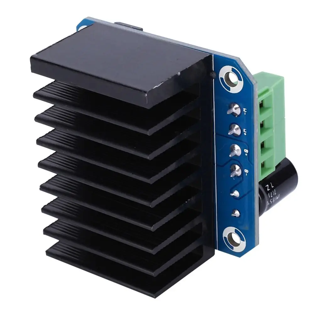Módulo de Control de Motor BTS7960, 43A, 5.5V a 27V, Puente H Dual de Alta Potencia, Componente Eléctrico para Control de Motor