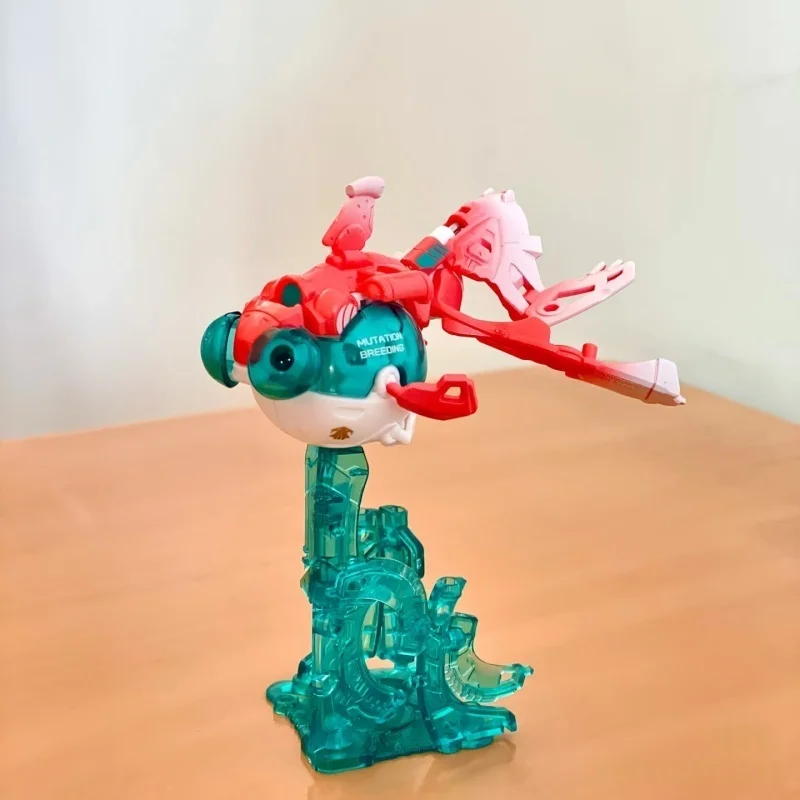 52TOYS Beastbox BB-59 روبوت تشوه ORBITAL&HALO&UNREAL، تحويل في Mecha and Cube، مجسم حركة، مع صندوق تخزين 4 سم #3