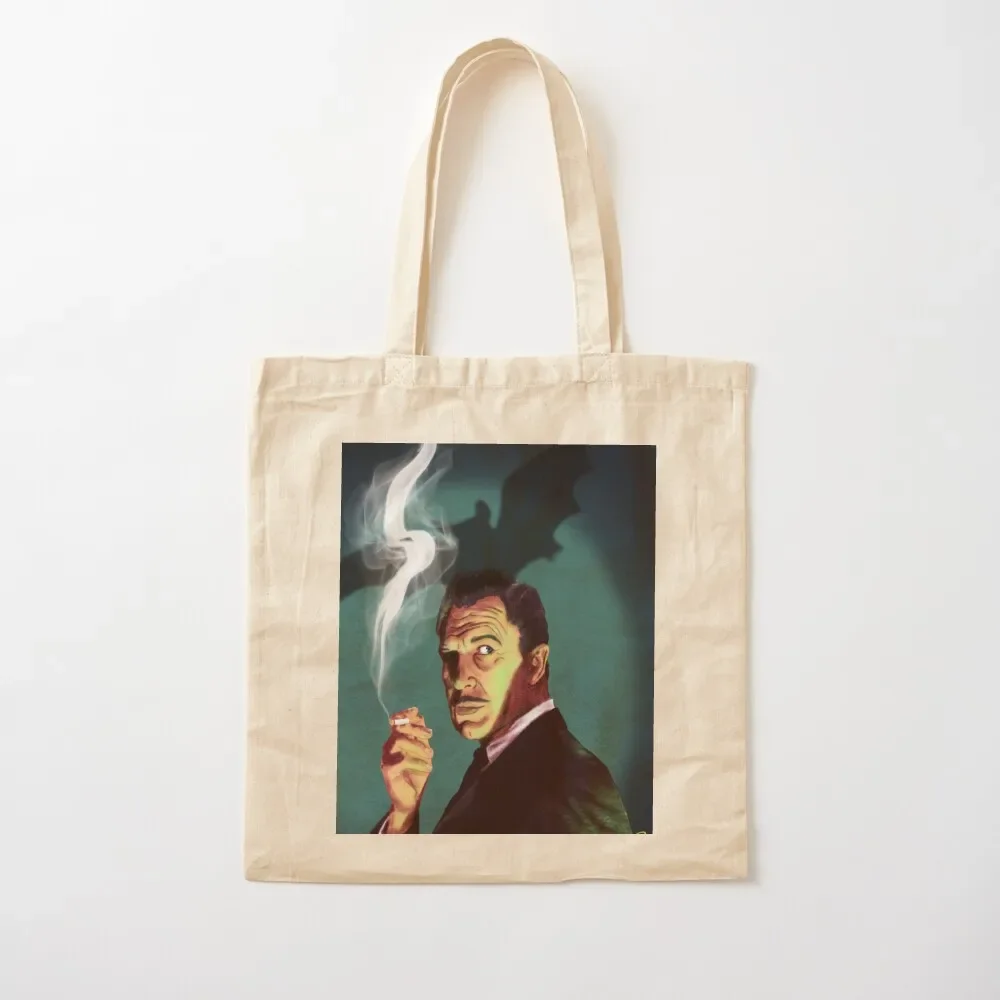 Vincent Price Tote Bag Lady bags eco bag folding Tote Bag