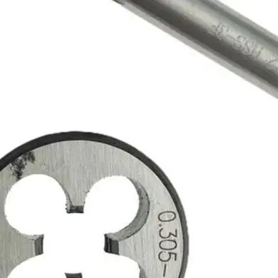 0.305-32 HSS Tap And Die Set 3 For Flute For Tire Valve Stem Repair Thread Restorer Tool 0.305-32 HSS Tap And Die