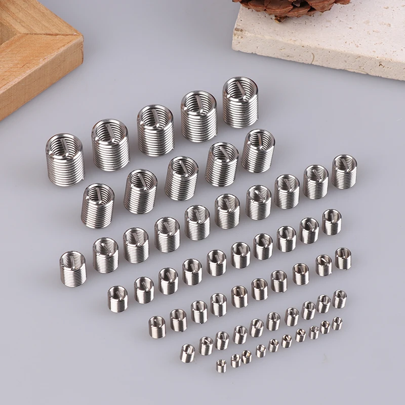 Wire Thread Insert M3 M4 M5 M6 M8 M10 M12 Fastening Thread Insert Stainless Steel Spiral Kit image 4