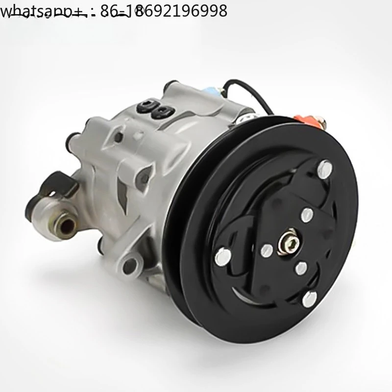 Hitachi ZAX55/60/70 Excavator Air Conditioner Refrigeration Compressor Yanma 60 Cold Air Pump Air Conditioner Accessories