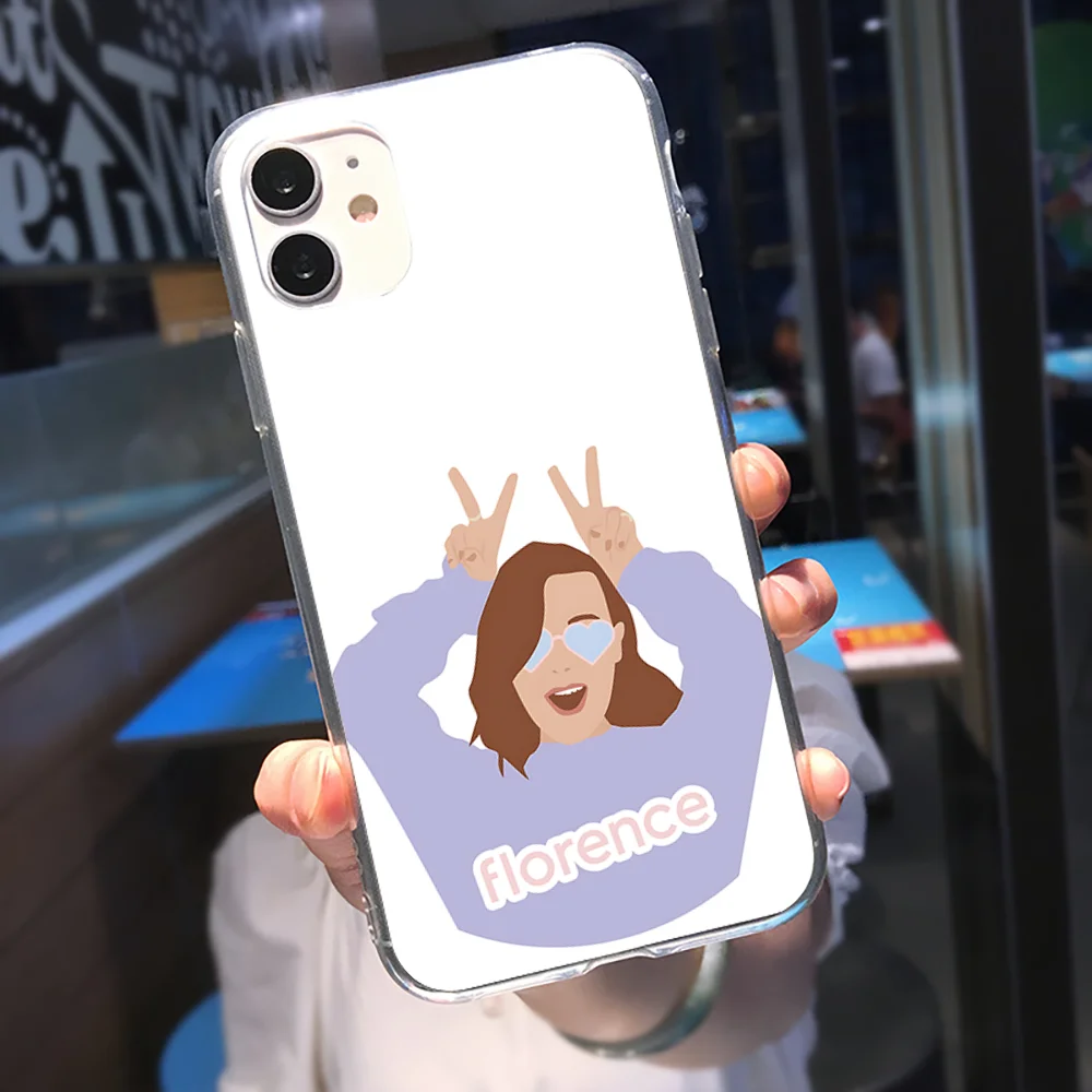 Florence By Mills Millie Bobby Brown Phone Case For Iphone 15 11 13 14 Pro Max 7 8 Plus X Xr Xs Max Se2020 12mini Transparent Co