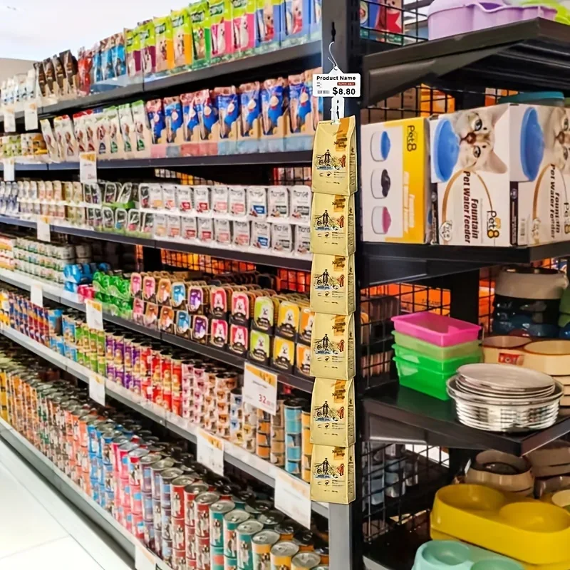 Premium Plastic Hanging Display Strips - Versatile Retail Store Showcase Solution,Effortlessly Elevate Your Product Presentation