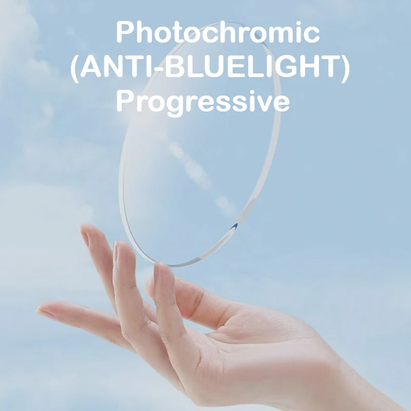 

1.56 1.61 Aspherical Prescription Anti-blue Progressive discoloration lenses Sunglasses lenses Single vision outdoor gray brown