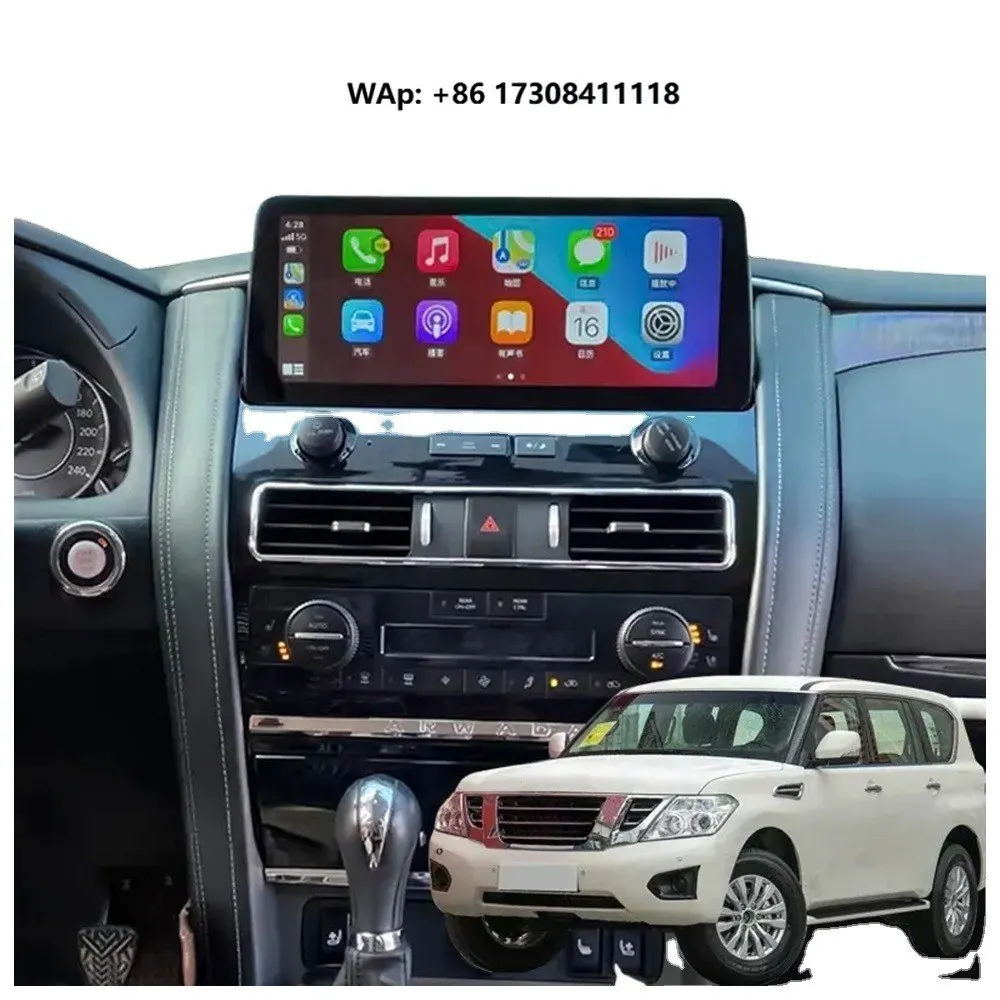 

Factory OEM Car Stereo Android for Patrol Y62 Armada Infinity QX80 2013-2023 RHD Support Wireless Carplay 4g 360