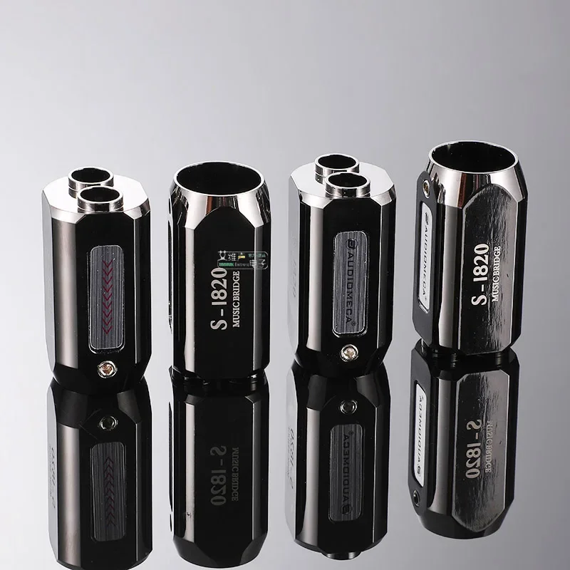 

Earphone Carbon Fiber Y Splitter Slider One Point Two Audio Jack Wire Ring Sleeve Fever Paired Recording DIY Speaker Cable