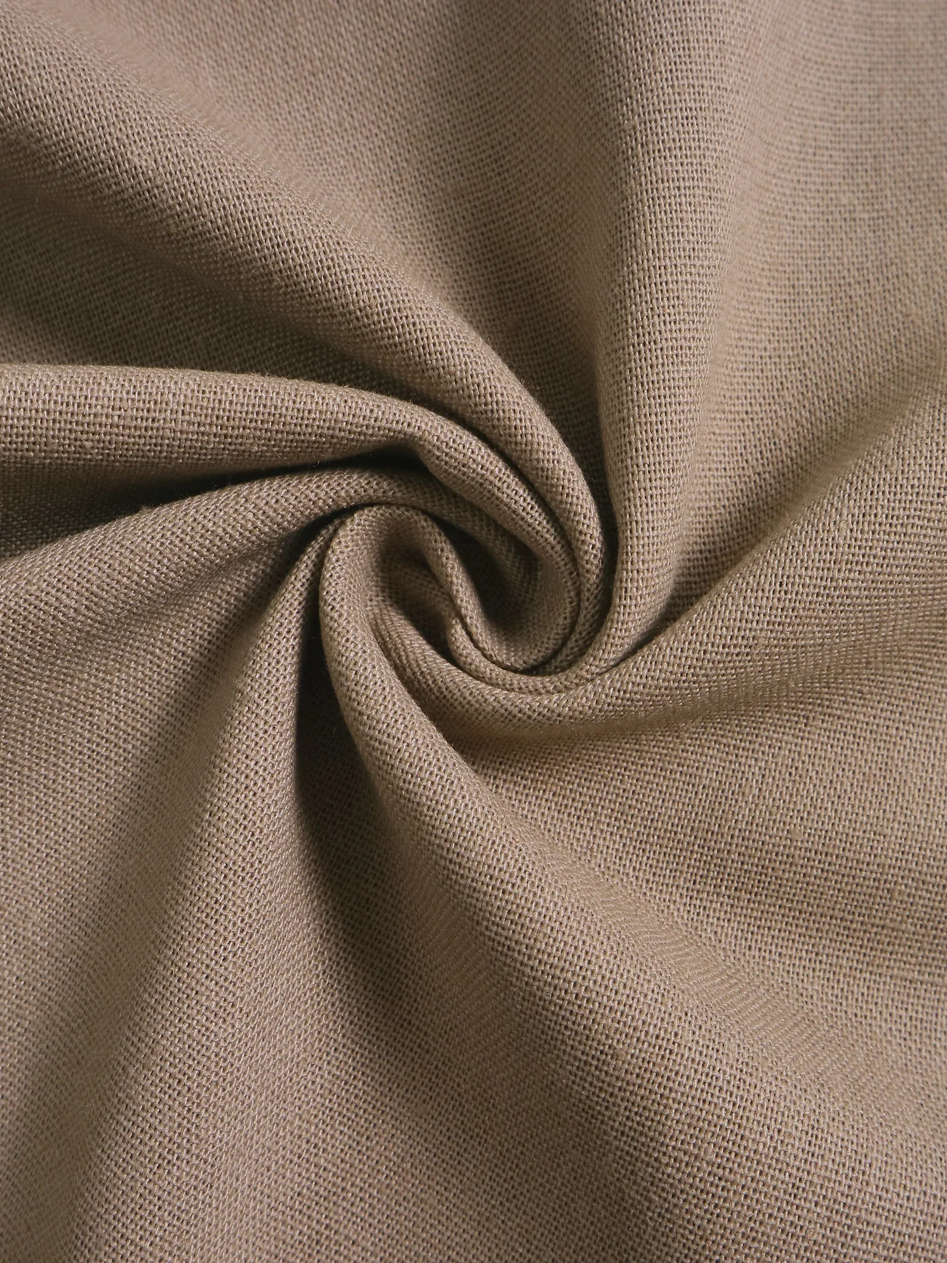 سراويل نسائية من الكتان بأرجل واسعة، سراويل طويلة كاجوال متوسطة الخصر، أزياء صيفية مريحة، ملابس للسيدات من قطعة واحدة