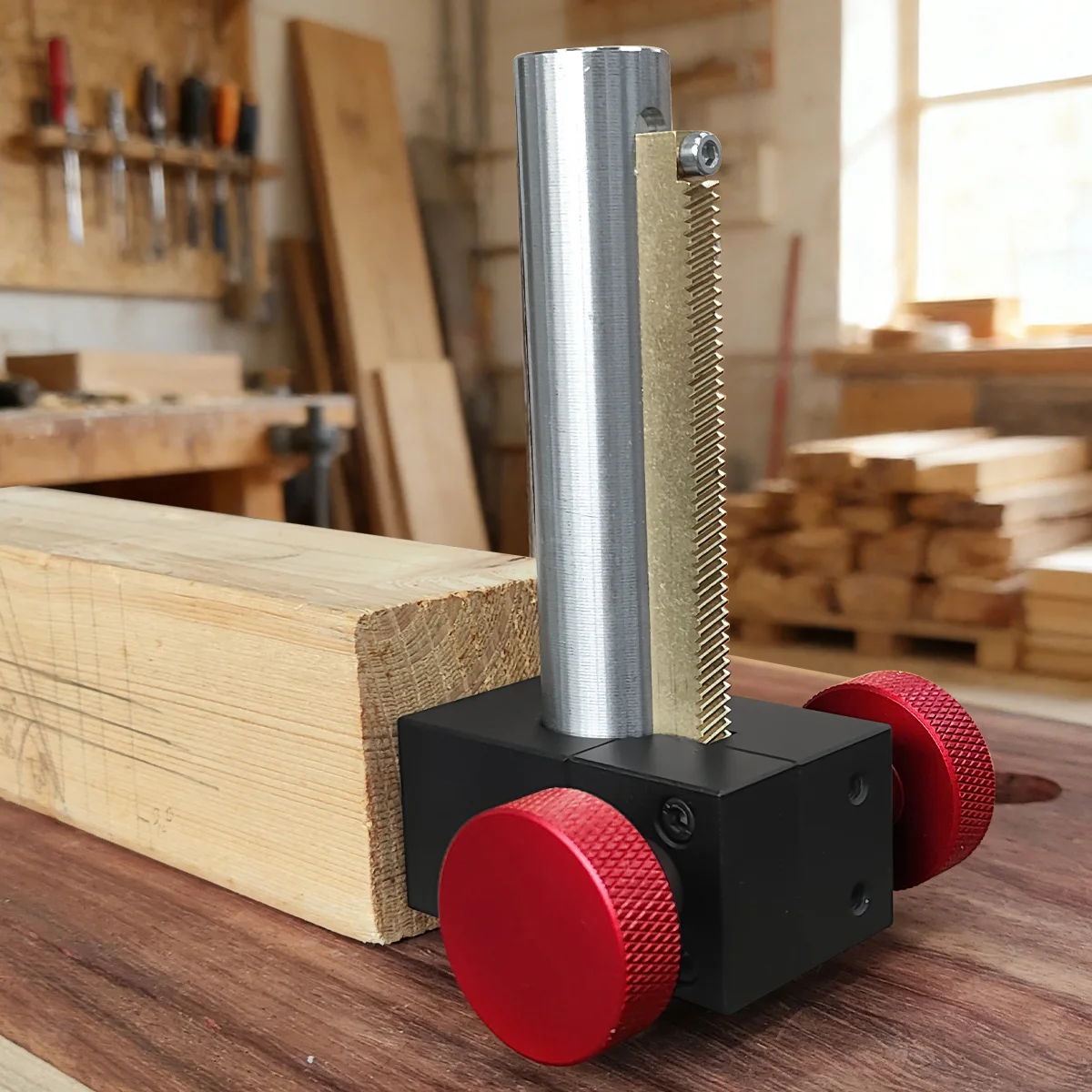 z軸垂直リフトステージギアラックコラムプラットフォーム精密手動ラボワークベンチ木工ハンドツール