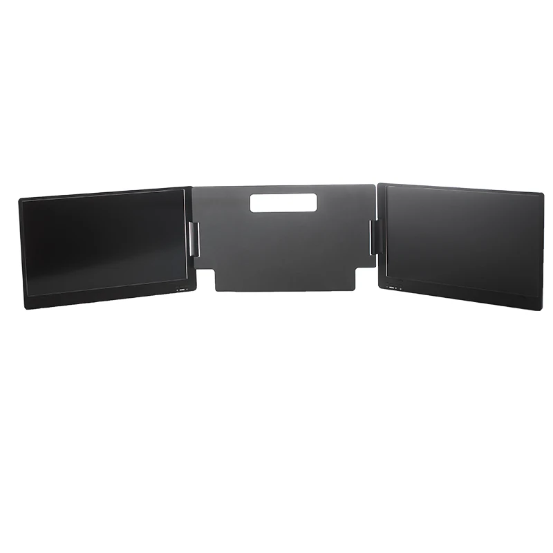 14 Dual Triple Portable Extended Laptop Screen Extender Monitor HD 1080P IPS Display Typ-C Power Attachable Faltbar