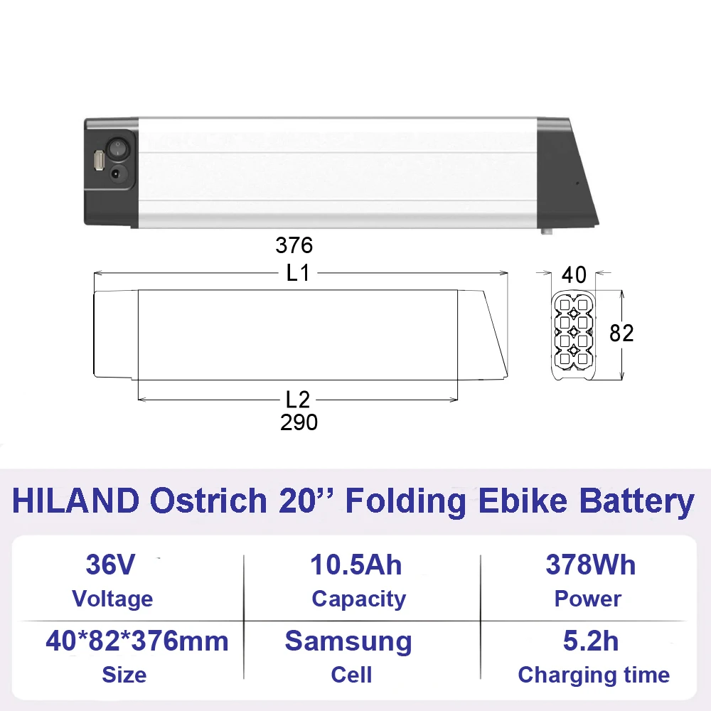 Belicore Hiland Rockshark Elektro fahrrad Batterie 36V 48V 10.4ah 10.4ah für Monarch Minotaur Super Lamassu Sabo 7,8 Grander Strauß E-Bike 10