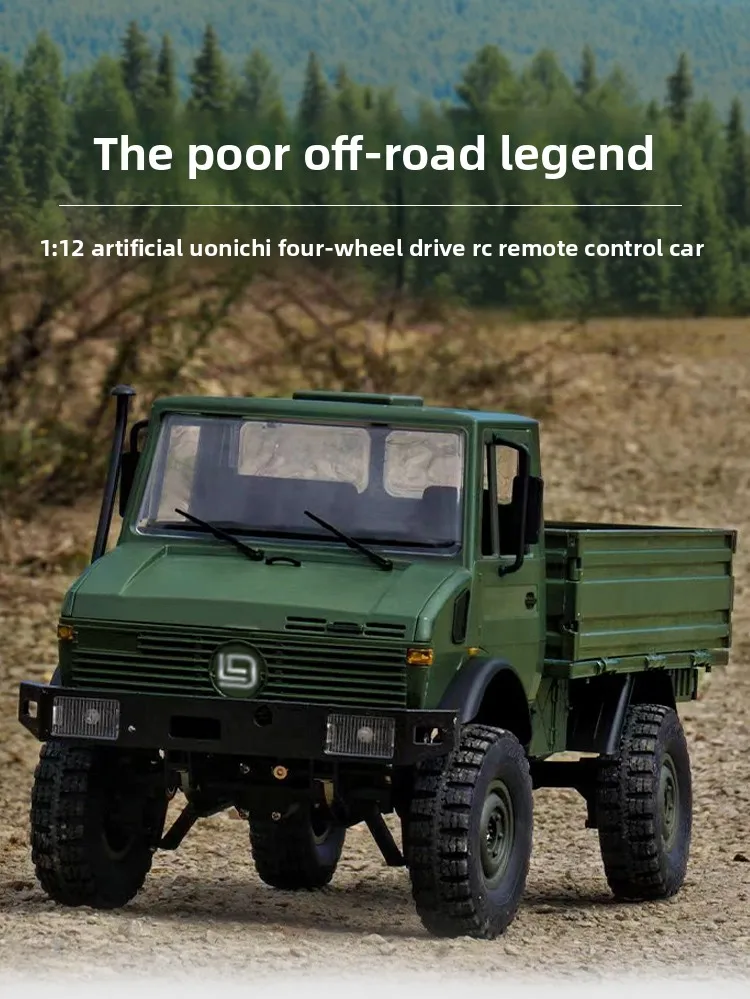 LDRC LDP06 1:12 RC Crawler Car Linear Speed Truck Remote Control Car With 260 Motor Electric RC Car Adult Child Christmas Gift