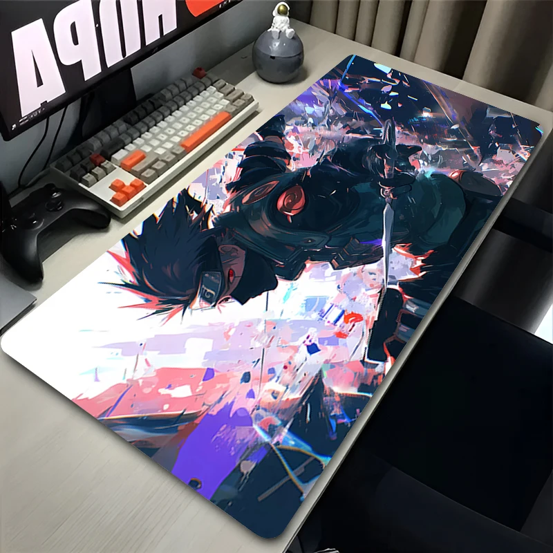 Mouse Pad Non-Slip Rubber mousepads Game player notebook computer Pad table mat PC carpet N-NARUTOS Hatake Kakashi Mousepad XXL