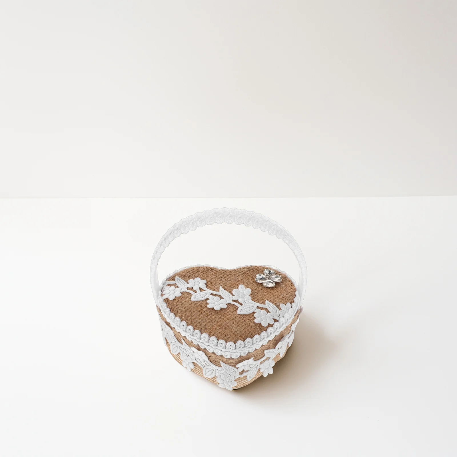 

Heart Shaped Wedding Pillow Holder Small Jewelry Box For Proposal Ring Storage Decorative Keepsake Gift Cute Ring Box