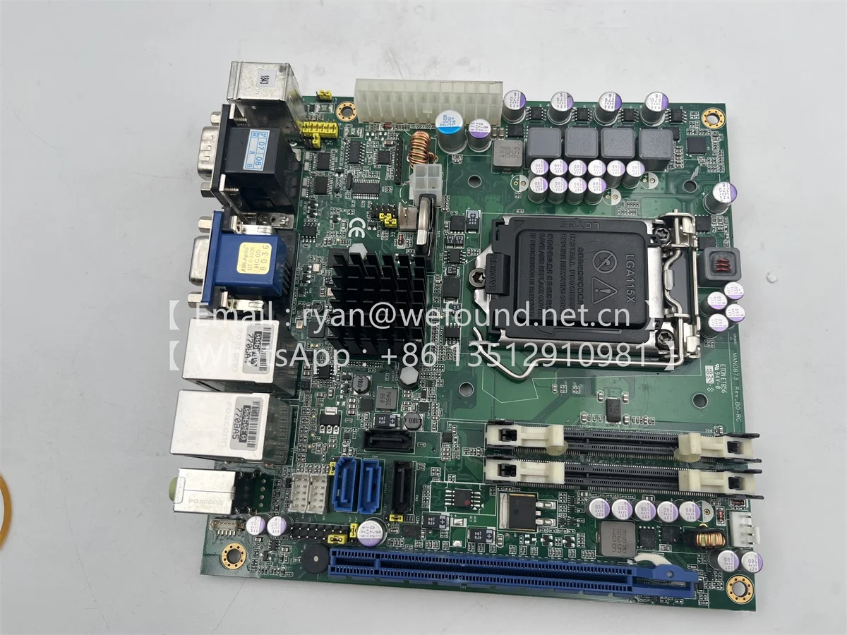 MANO873 for Axiomtek Mini-ITX SBC with LGA1155 Socket 3rd Gen Core Processor, Q77,  VGA/DVI-D, Dual LANs and USB 3.0