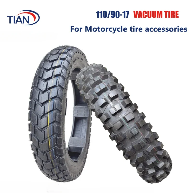 

Motorcycle tires 110/90 17 off-road anti slip large teeth 110 90 17 turtle back vacuum tires 17 inch tires