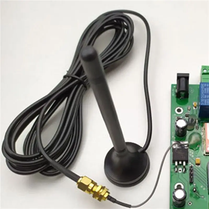 ABDE-2X RTU5015 Plus GSM Remote Board With Two Alarm Input And One Relay Output And SMS Control Battery For Power Off Alarm