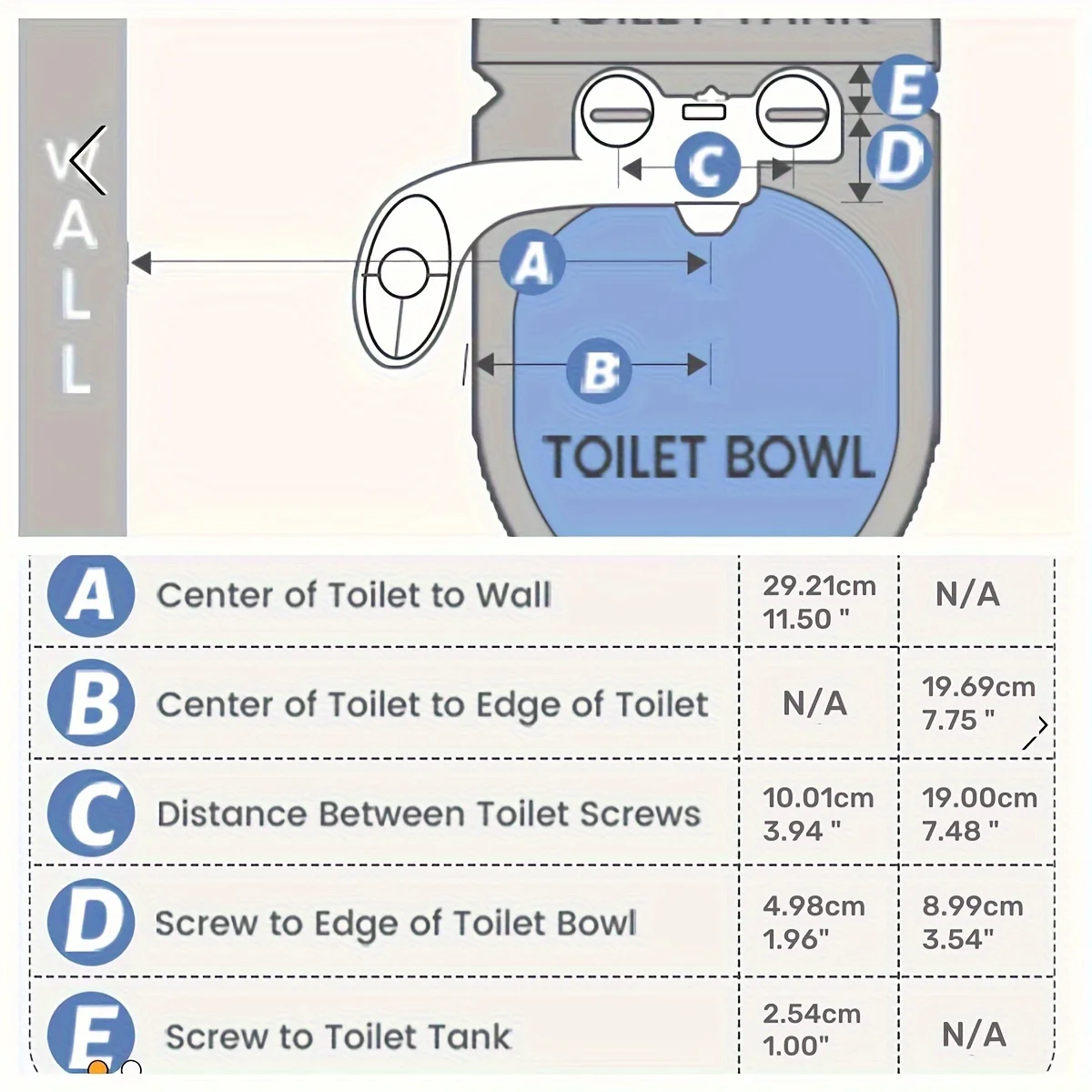 Bidet Attachment for Toilet - Ultra-Slim Self Cleaning Fresh Cold Water Sprayer Bidets