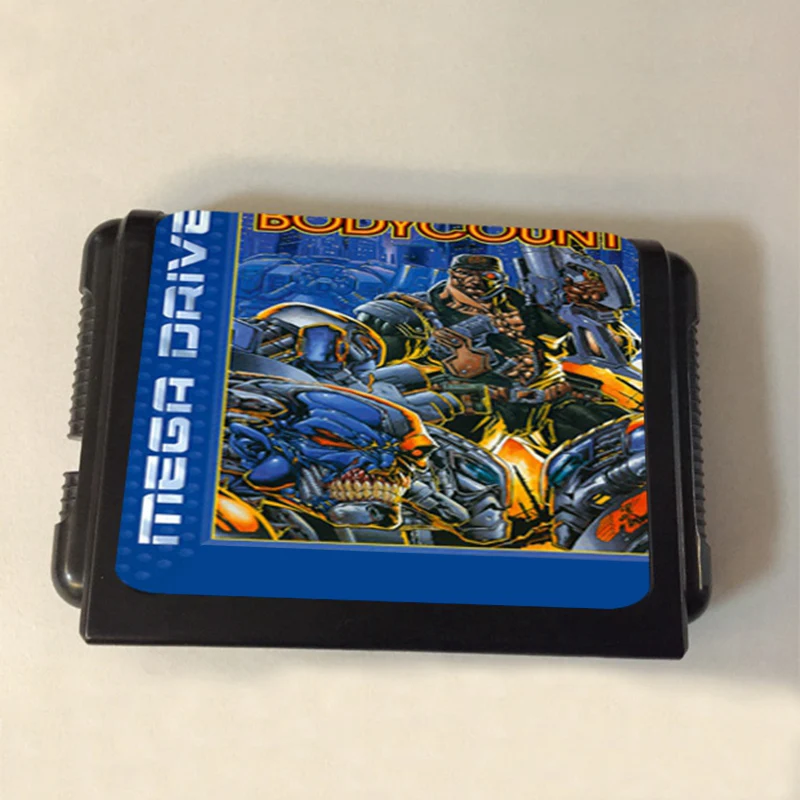 Body Count Game Card 16bit MD Cart For Sega Mega Drive For Genesis Free Shipping