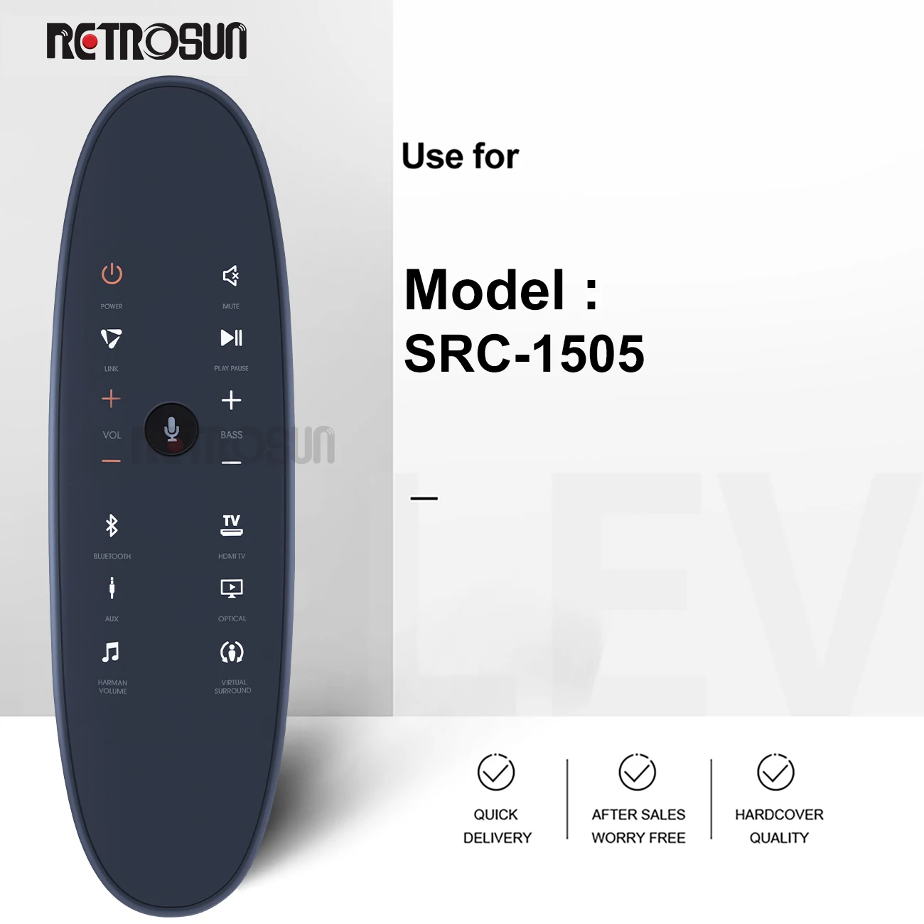 SRC-1505ใหม่ดั้งเดิมสำหรับ JBL ซาวด์บาร์เสียงระบบเครื่องเสียงทีวี BD โฮมเธียเตอร์ bluetooch รีโมทคอนโทรล