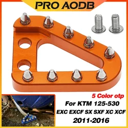Rear Brake Pedal Lever Step Plate Tip For KTM SX SXF XC XCF XCW EXC EXCF For GasGas For Husqvarna FC TC FE TE FX TX 2012-2016