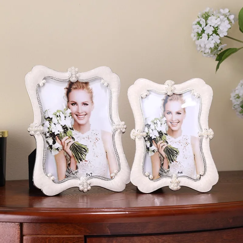 Nordic Style Picture Frames, Metal Photo Frame for Pictures, Table Decoration, Mini Cadre Photo, Fashion4 