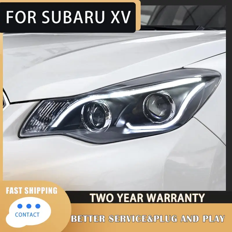 

Car Headlights for SUBARU XV 2012-2017 LED DRL Running Light Front Turn Signal Lamp All LED Lens Headlamp Auto Assembly