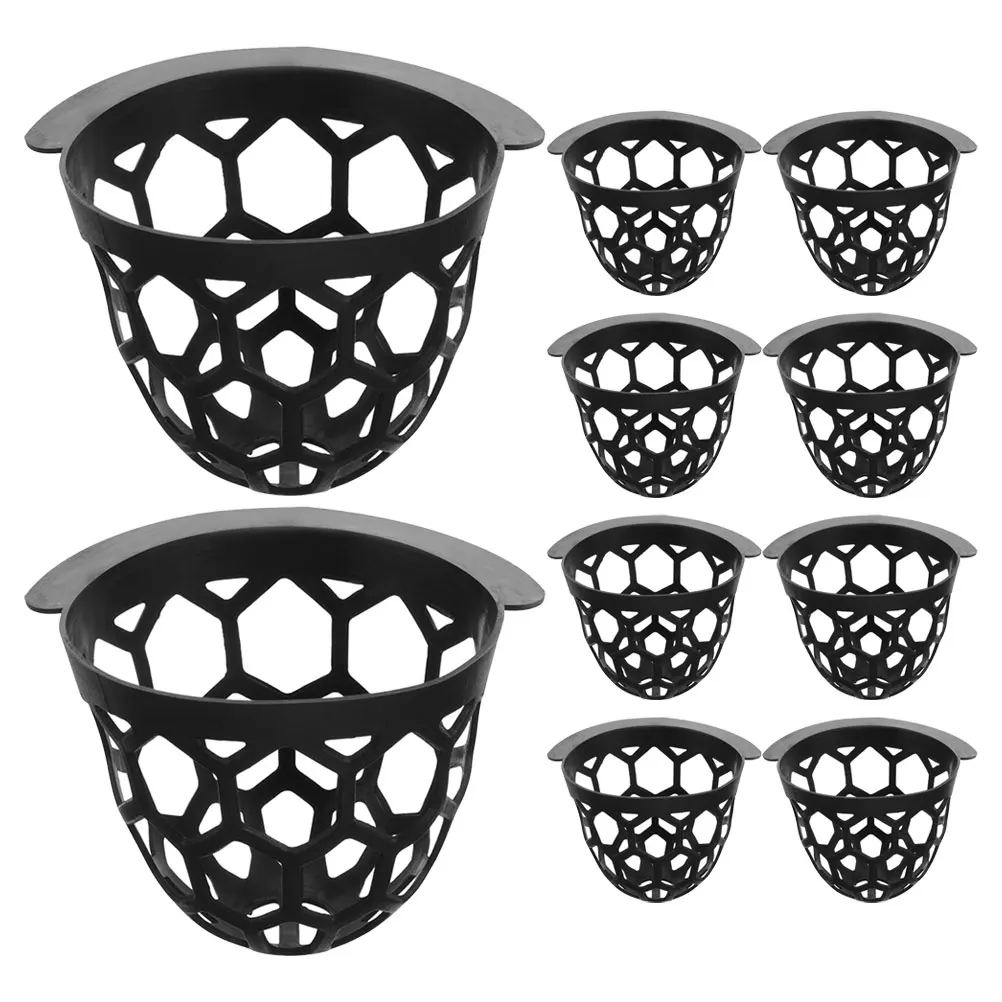 

10pcs Billiard Net Bag Pool Table Pockets Storage Holder Container Accessories Drop Basket TPE Material Sturdy