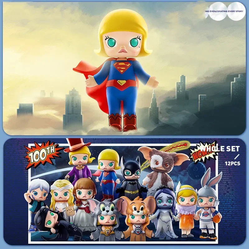 

MOLLY Movies 100th Anniversary Series Blind Box Toys Guess Bag Mystery Box Mistery Caixa Action Figure Surpresa Model Birthday