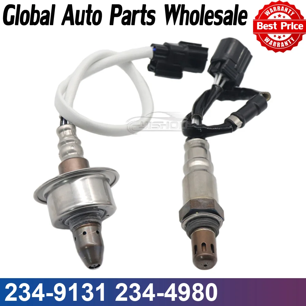 

2x Car 234-9131 234-4980 Up&Downstream Lambda Oxygen O2 Sensor For HONDA CRV 2.4L 2015-2016 36531-5A2-A01 36532-5LA-A01