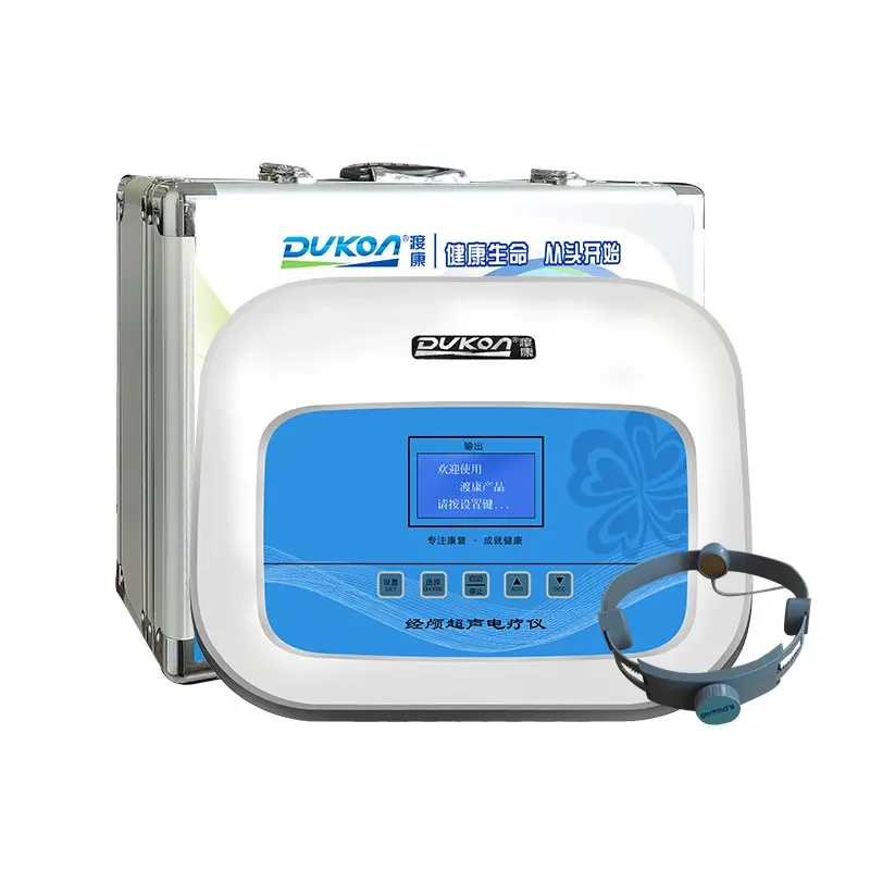 

Подвижный дизайн Транскраниальный ультразвуковой электротерапевтический аппарат Реабилитация мозга для раннего тромболиза