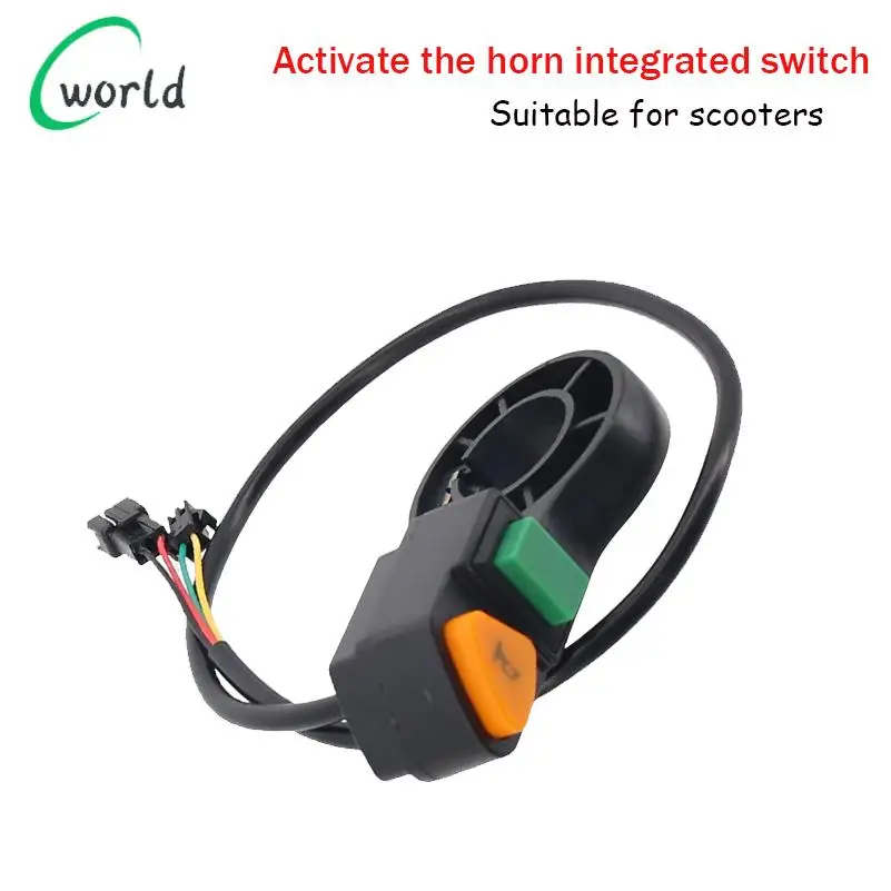 

Suitable for retrofitting electric scooters with 4-wire horn integrated switch accessories