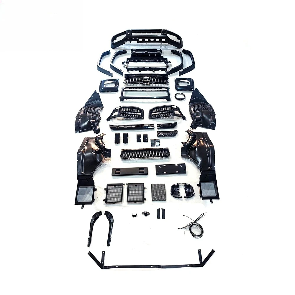 

2019 + G-Class W464 G500 550 to G63 Body Kit PP Car Facelift Tuner Front Bumper Grille Full Body Kit for Headlight Cover