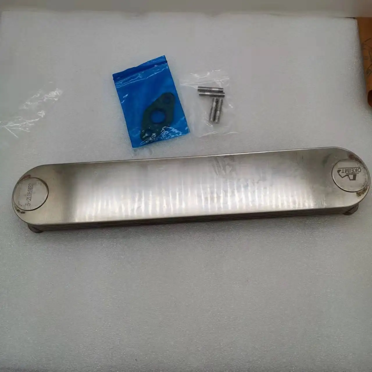 

High Quality Cat 3066 E3066 E320B E320C Excavator S6K Engine Oil Cooler Core 125-2970