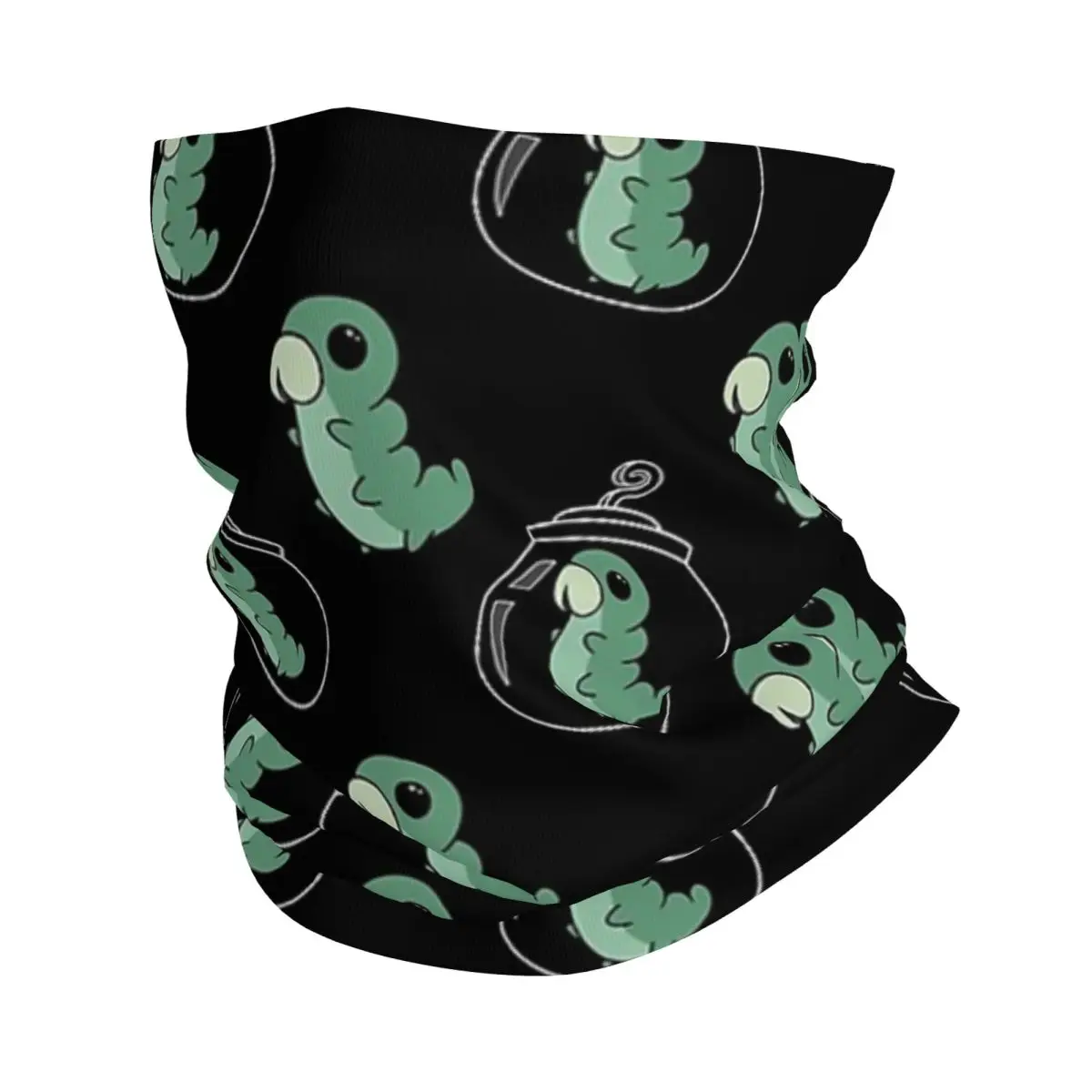 Hollow Knight Grub Pattern Bandana Neck Gaiter Printed Mask Scarf Multi-use FaceMask Running For Men Women Adult Winter