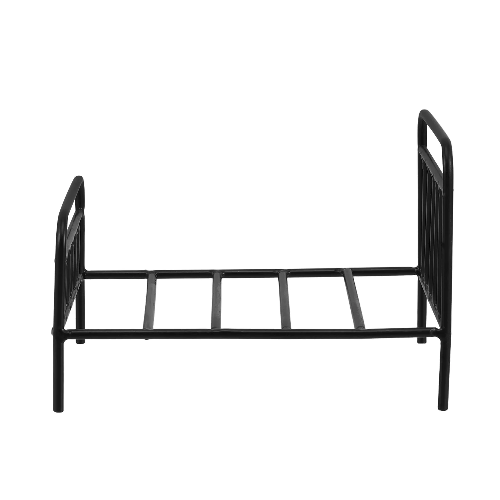 

Decorative Potting Stand Metal Bed Dollhouse Scenery Props Furniture Mini Kitchen Gardening Holder