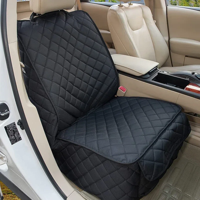 Front Row Car Pet Mat Seat Protective Cover Waterproof Anti-Scratch Co-pilot Seat Cover Cat Dog Car Seat Cushion Car Accessories