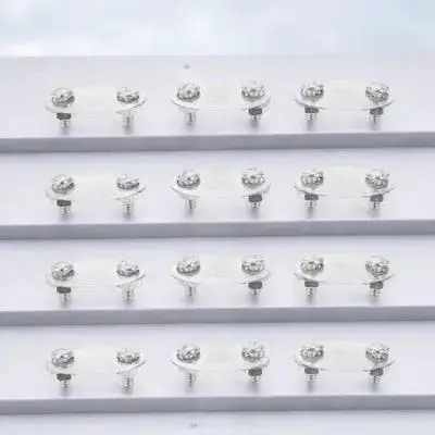 

20pcs Bike Mudguards Clip Iron Screw Buckle for Fixing Mountain Bikes Silver Durable Easy Clean Outdoor Accessories Riding
