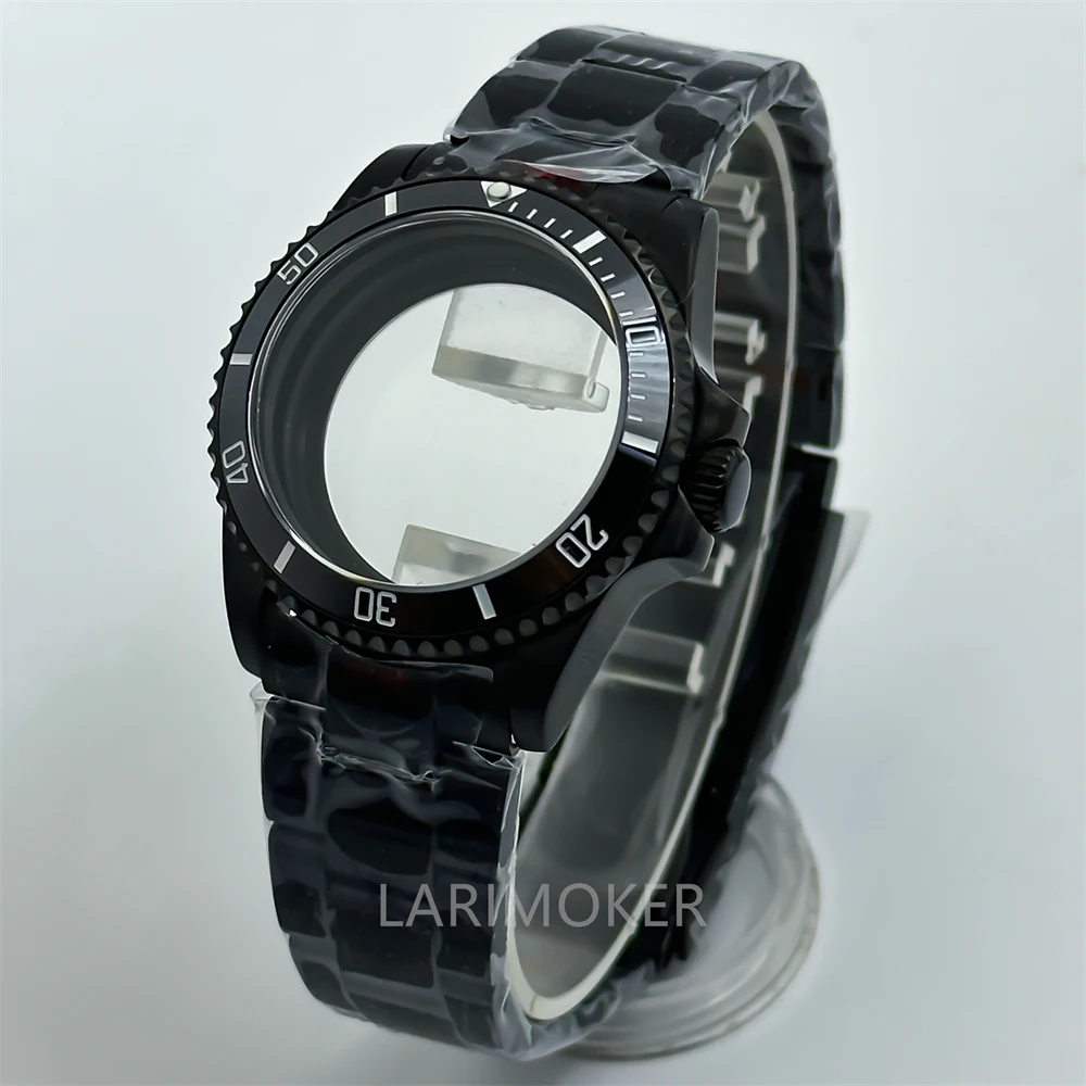 

The BLIGER 36 38mm sapphire glass black case fits the NH34 NH35 NH36 ETA2824 pt5000 movement