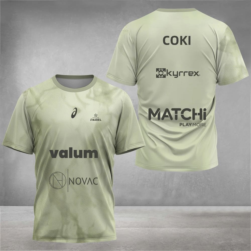 

2025 удобная и модная спортивная футболка с короткими рукавами, летняя дышащая и быстро впитывающая пот рубашка с короткими рукавами