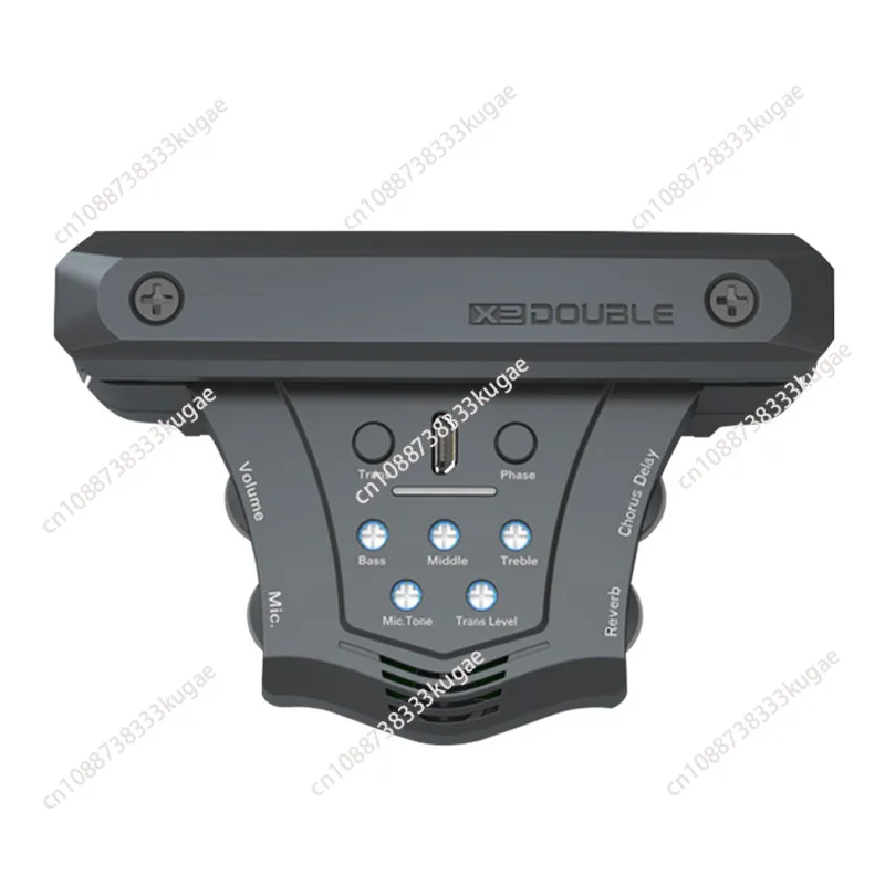 

DOUBLE G0pro Guitar Wireless Shock Pickup Smart Bluetooth APP Internal Recording Drum Machine Loop Free Punching