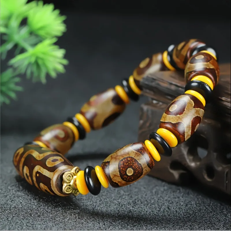 

Men's and Women's Retro Beaded Bracelets - Elegant Necklace-Style Jewelry, Unisex Beaded Accessories