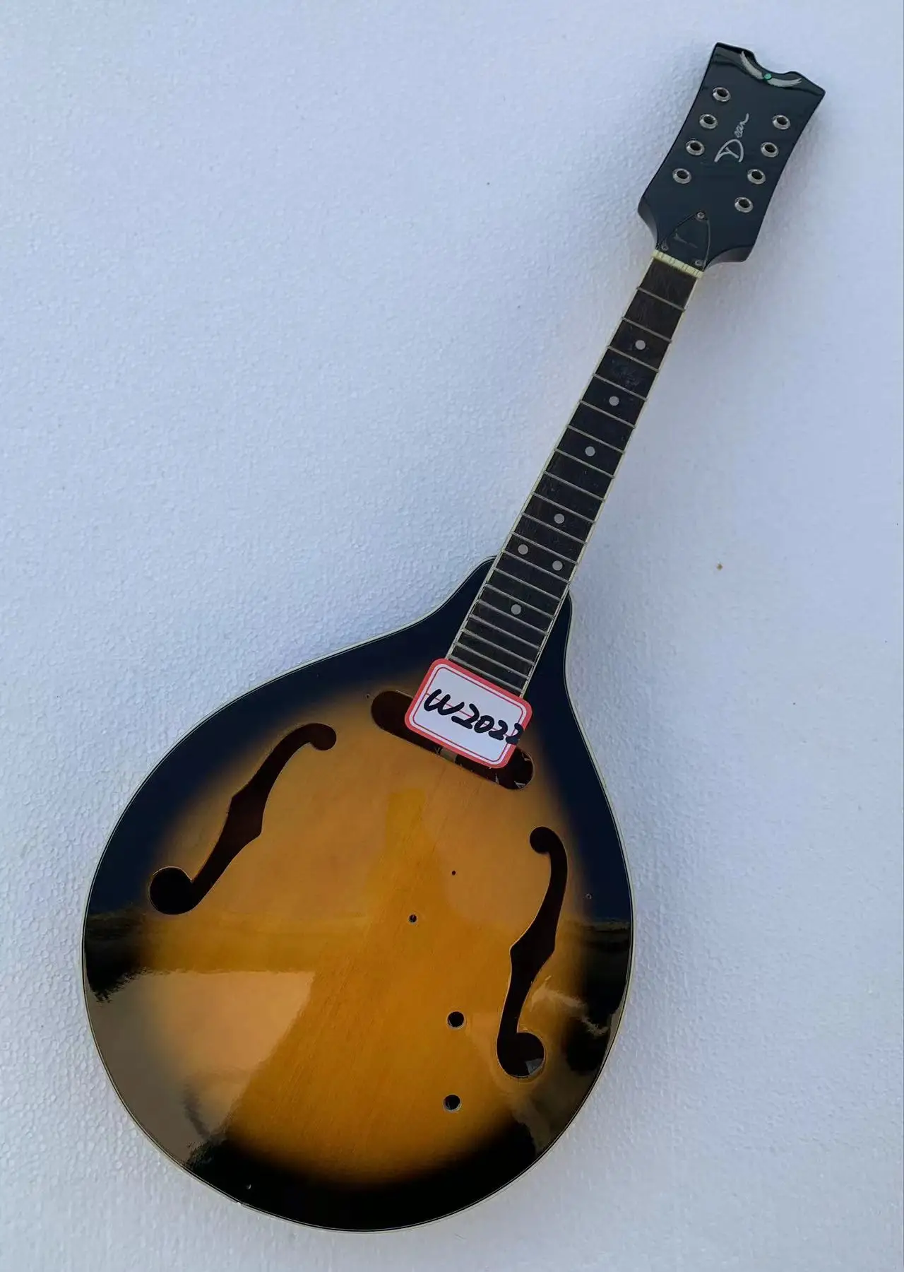 

DIY D 8 Strings Electric Mandolin Guitar All Laminated Maple Body in Stock Discount Free Shipping W2022