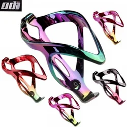 ODI bicycle bottle cage electroplating rainbow fiberglass nylon MTB bike water cup holder water bottle cage 27.5g/pcs