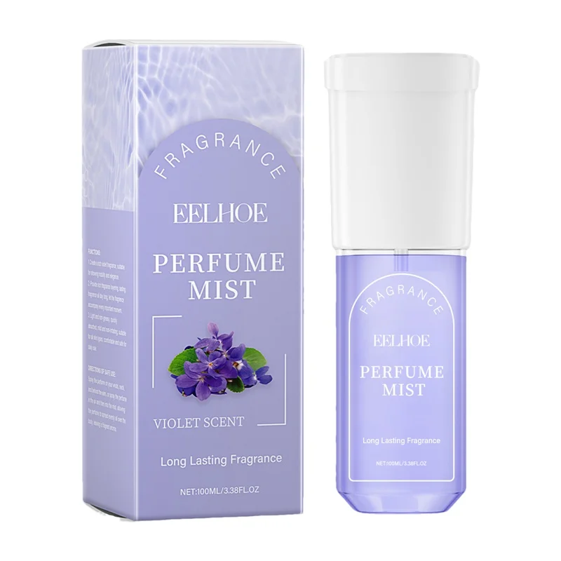 100ml  Violet Scent Perfume WomenMist Spray Beauty Health Perfumes Hair & Body Long-Lasting Fragrance Elegant and Charming