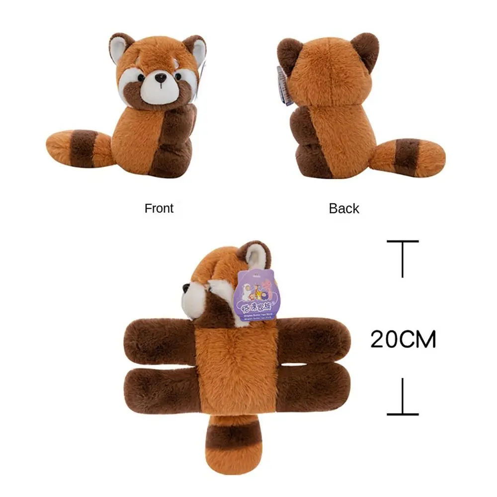 Nuovo braccialetto di peluche animale di peluche Simulazione Kawaii Braccialetto di schiaffo animale Braccialetto di bambola di peluche